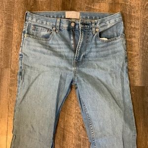 Everlane light wash skinny jean